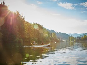 Bootfahren am Lunzer See, © Neznámý