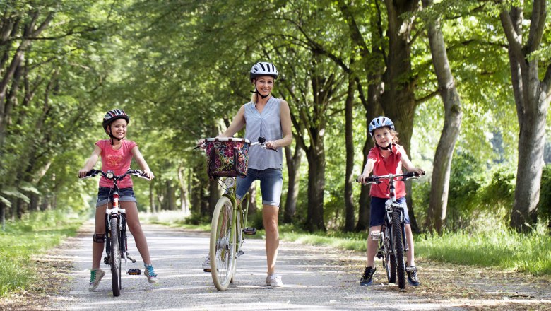 Pohodová cyklistika v údolními nivami, © Weinviertel Tourismus/Wurnig