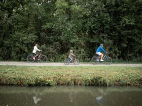 Radweg am Wiener Neustädter Kanal, © Neznámý