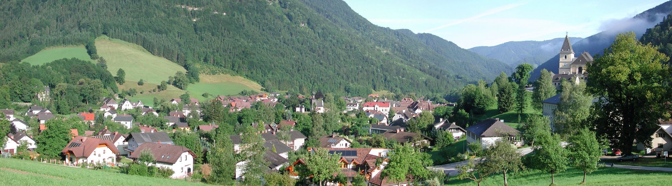 Pohled z kaple Hubertus