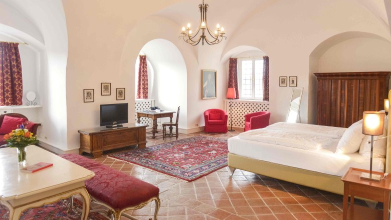 Luxury suite, © Schlosshotel Mailberg / point of view