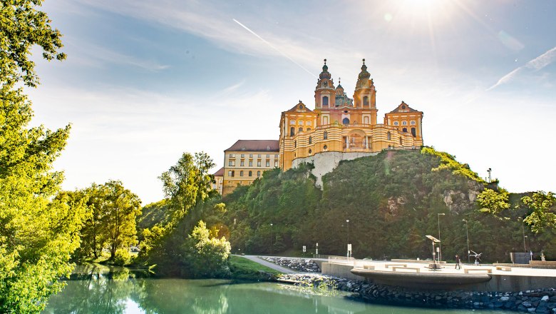 Melk Abbey in spring, &copy; Robert Herbst