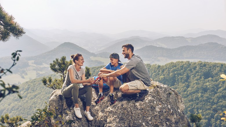 Pěší turistika na vrchol Peilstein, © Andras Hofer