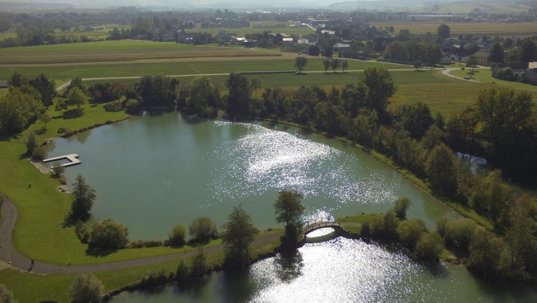 Volnočasový areál u jezera Ebersdorfer See, © zVg Gemeinde Ober-Grafendorf