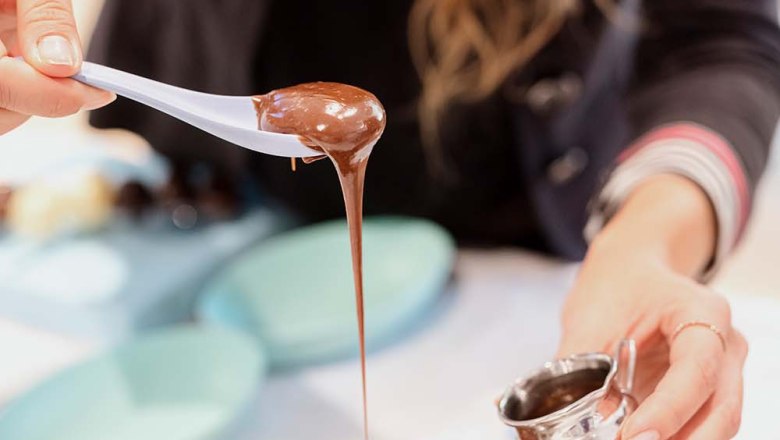 HEIDI Chocolates D&iacute;lna Plněn&iacute; čokol&aacute;dov&yacute;ch bonbonů, &copy; Heidi Chocolat