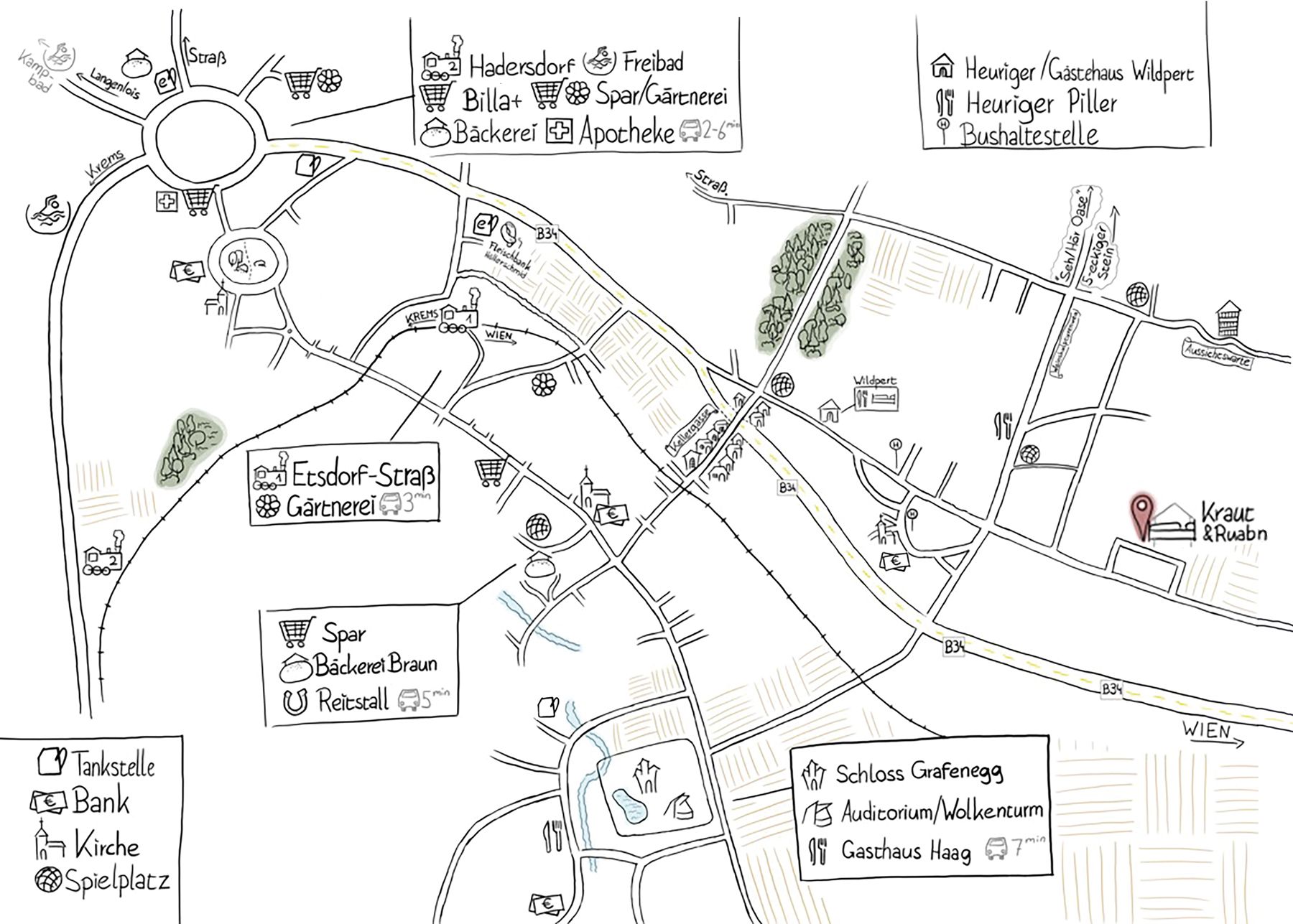 Mapa okolí