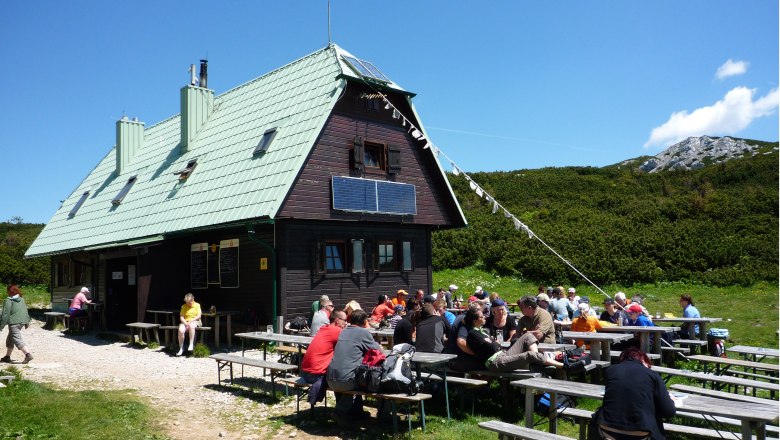 Nová chalupa Seehütte na Rax, © Doris Eggl