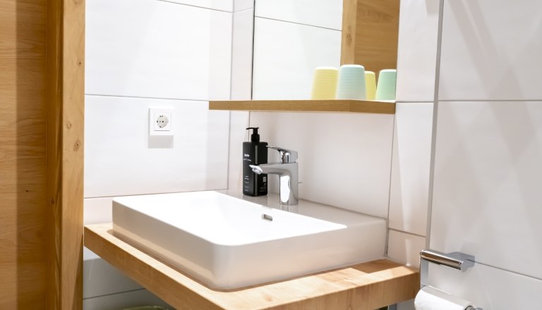 Bathroom, &copy; Denise Lenz