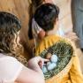 pension-kobichl_children-with-eggs-in-the-basket_1, © Fred Lindmoser