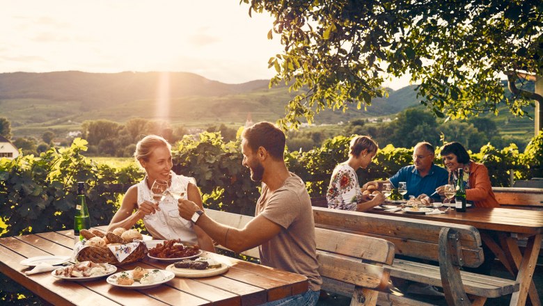 Culinary delights at the wine tavern, © Andreas Hofer