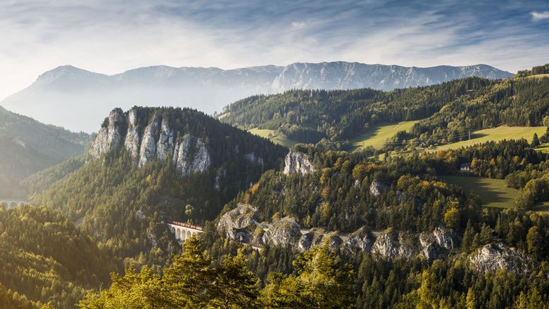 Známý výhled 20-Schilling-Blick Semmering, © Niederösterreich-Werbung/Michael Liebert