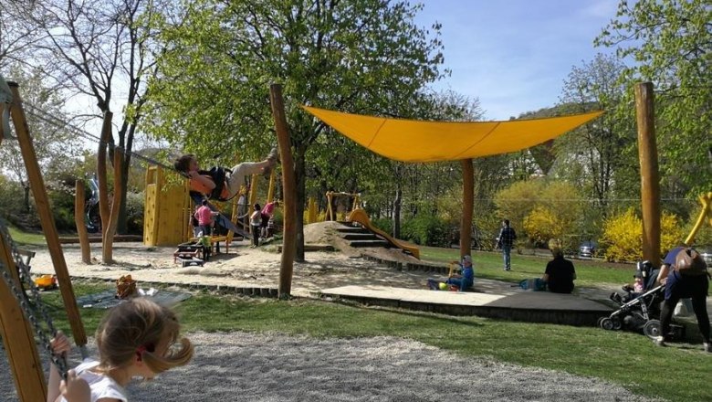 Spielplatz KremsStein, © Roman Zöchlinger