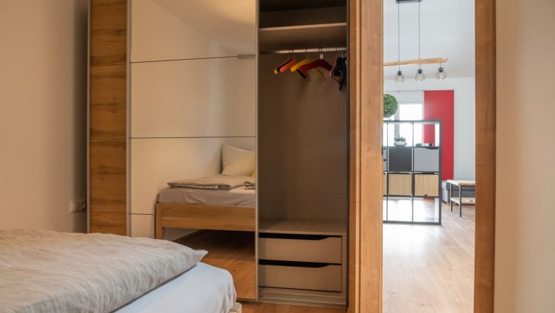 Bedroom with wardrobe, © Familie Döller