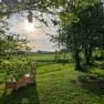 Natural garden with flower meadow and sunbathing lawn, © U.E.