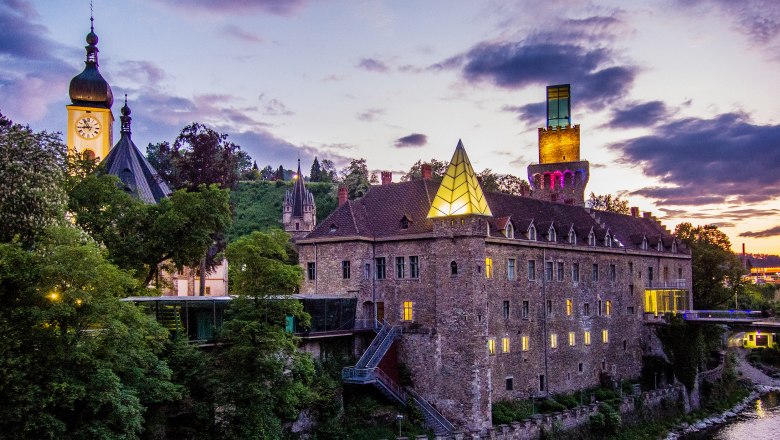 Waidhofen a/d Ybbs by night, © Heinz Henninger