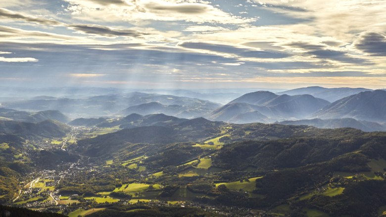 RaxAusblick, © Wiener Alpen - Croy