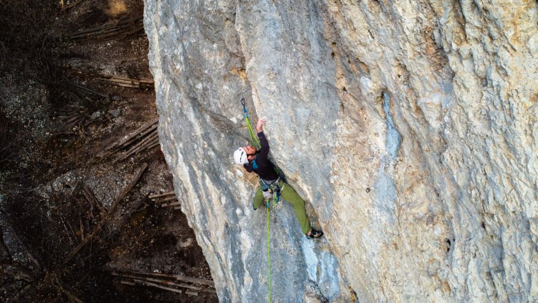 Outdoor climbing course Thalhofergrat (Vienna Woods), © Christoph Steiner