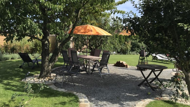 Sitzbereich Garten, © Familie Mokesch