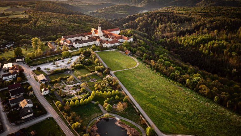 Stift Altenburg c_Martin Mathes Flugaufnahme, © Martin Mathes