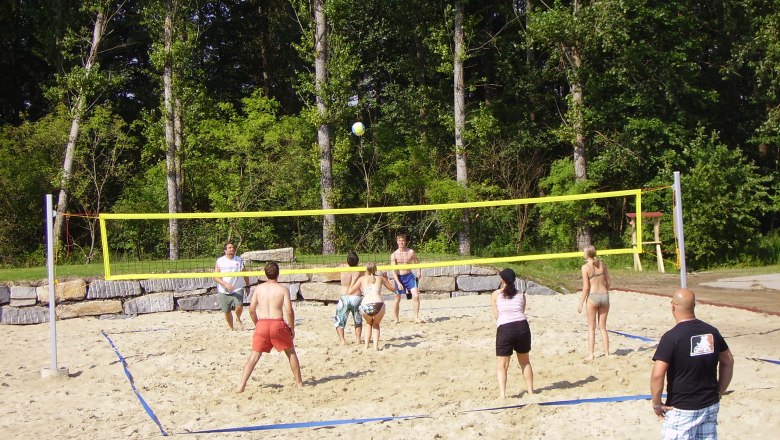 Beachvolleyball, &copy; Marktgemeinde Hirschbach