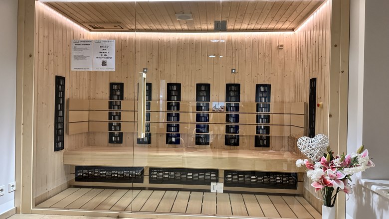 Infrarotkabine, © Hotel-Restaurant Liebnitzmühle