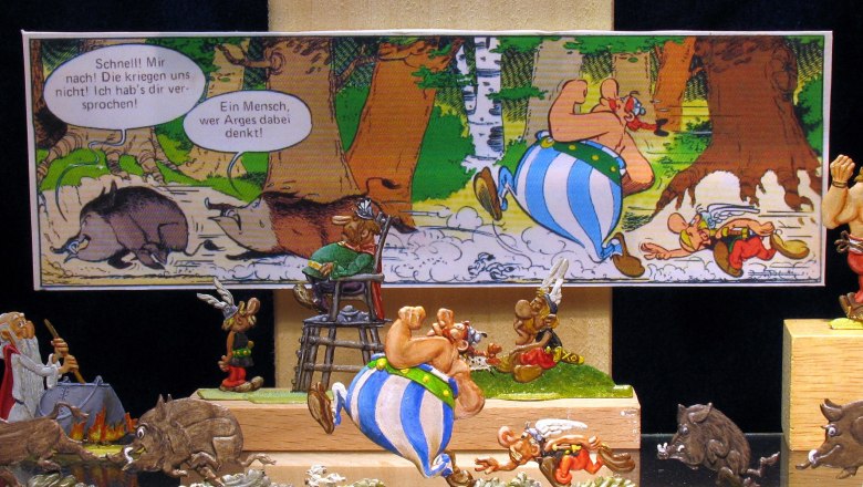 Comic-Figuren in der Zinnfigurenwelt, &copy; Zinnfigurenwelt Katzelsdorf
