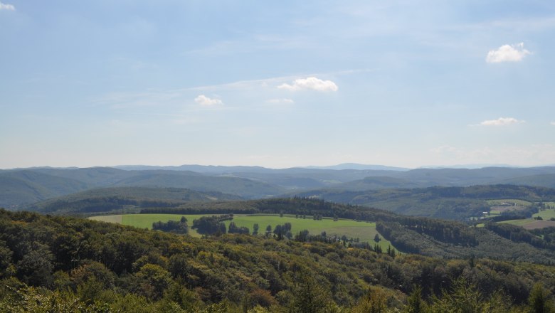View from the Troppbergwarte, &copy; Wienerwald Tourismus/Bauer