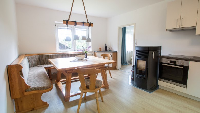 Pohled do interi&eacute;ru salonu, &copy; Chalet-Nordwald, Fotograf Angela Hauler