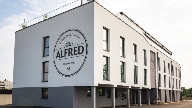 Pohled zvenčí na "Das ALFRED", © Das Alfred