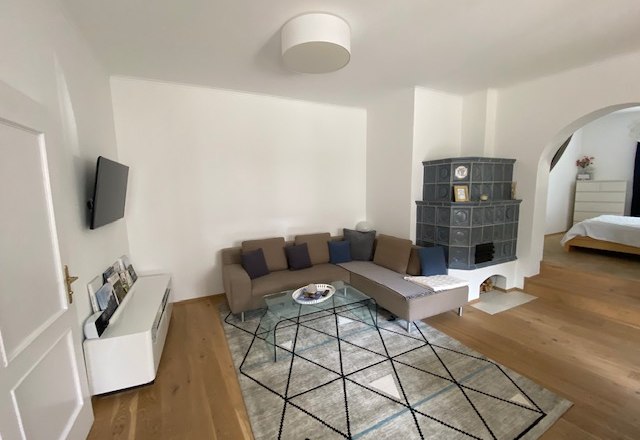 Living room guest apartment, © Nicole Höllerer