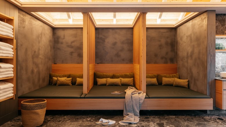 Relaxation room Refugium, © Refugium Lunz