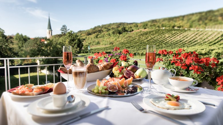 Breakfast terrace, &copy; 2023_Hotel Turmhof