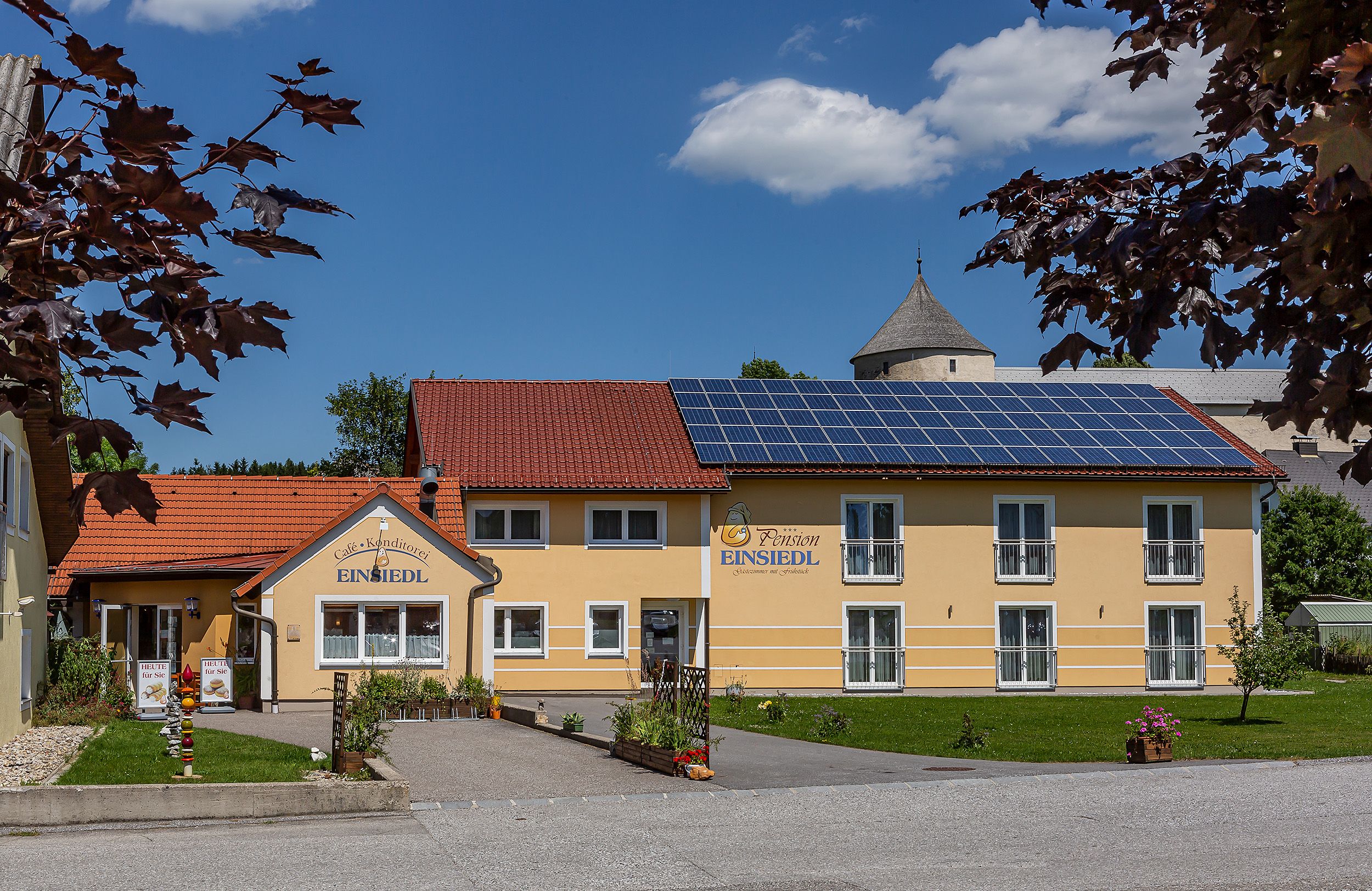 Kavárna s cukrárnou-Pension Einsiedl