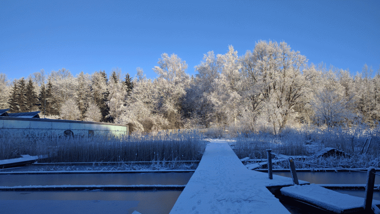 Winter at UnterWasserReich, &copy; UnterWasserReich