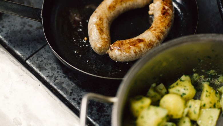 Homemade bratwurst, © Niederösterreich Werbung/Julius Hirtzberger