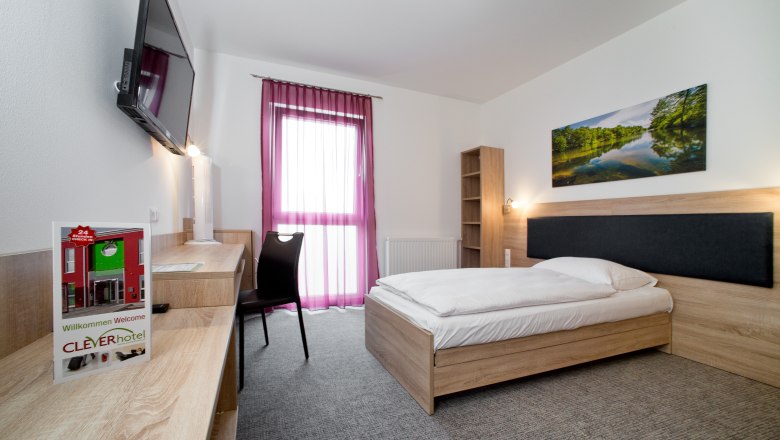 Premium single room, &copy; Cleverhotel GmbH