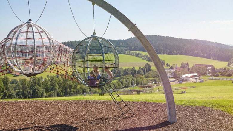 Vychutnejte si nádherný výhled na Familienarena St. Corona, © Angelika Morgenbesser