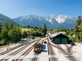 Bahnhof in Puchberg am Schneeberg, &copy; Wiener Alpen in Nieder&ouml;sterreich