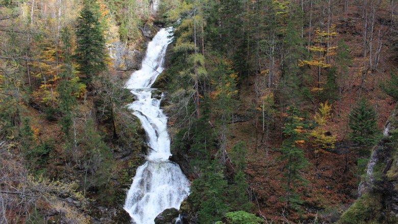 Lassingfall in the Ötschergräben with plenty of water, © Melanie Pöchacker