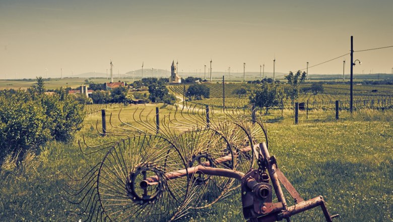 Hörstation Landwirtschaft in Höflein, VIA.CARNUNTUM., © Donau Niederöstereich, Andreas Hofer