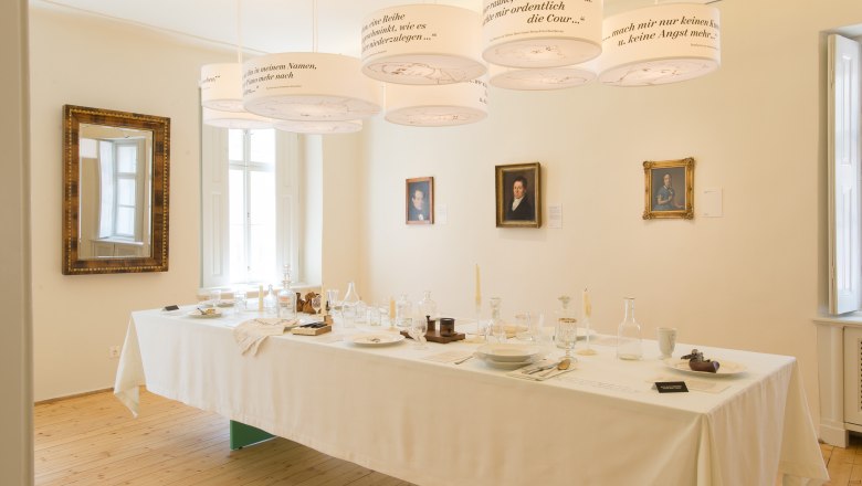 Beethoven House table, © Stadtgemeinde Baden