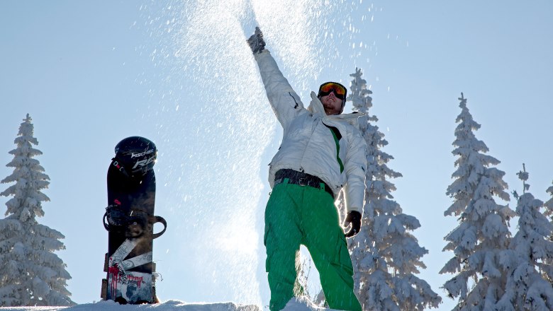 Snowboard v Semmeringu, © Wiener Alpen in Niederösterreich/ Franz Zwickl