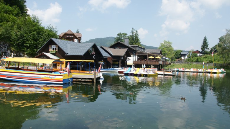 Projížďka na lodičkách na jezeře Lunzer See, © wellenklaenge
