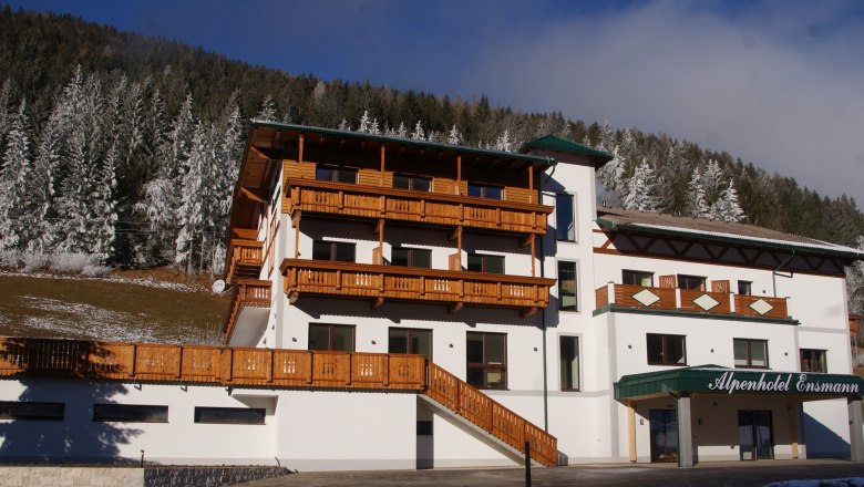 Alpenhotel Ensmann in the hoarfrost, &copy; Daniela Kronsteiner