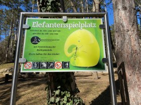 Elefanten Waldspielplatz, © Wiener Alpen