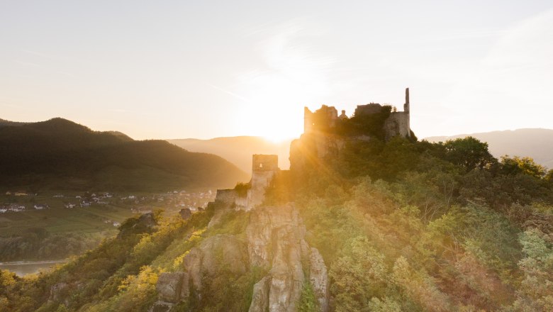 Zřícenina hradu Dürnstein: klenot na Dunaji , © Donau NÖ / Robert Herbst