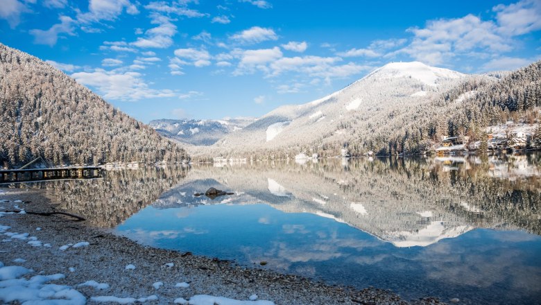 Gemeindealpe and Erlaufsee in winter, &copy; Fred Lindmoser