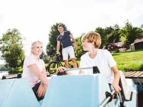 Entspannung am Donausee in Weitenegg, &copy; Stefan F&uuml;rtbauer