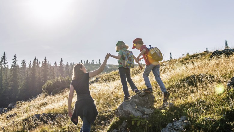 Pěší turistika s dětmi na Raxu, © Robert Herbst