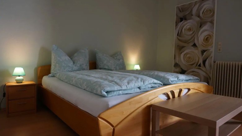 Double bed in the old town apartment Mathilde, © Fam. Obernberger